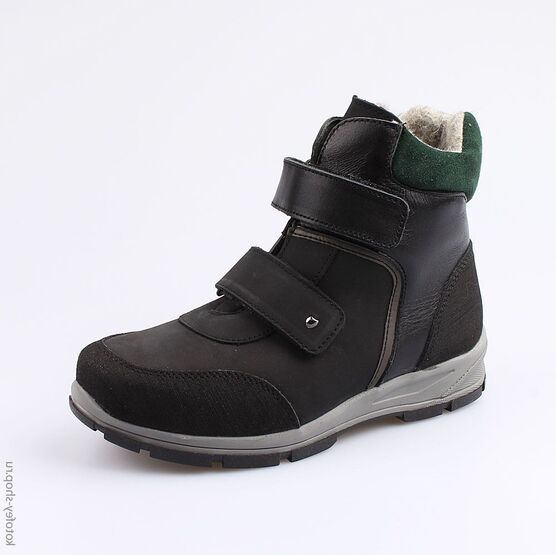 752123-52 Сапожки для мальчики черный