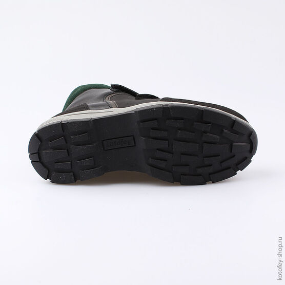 752123-52 Сапожки для мальчики черный фото №3