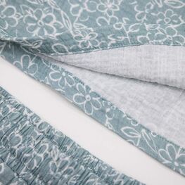 07864088-40 Костюм топ на завязках + шорты мятный для девочки мятный фото №4