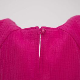 07865059-41 Платье из муслина для девочки фуксия для девочки фуксия фото №3