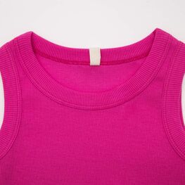 07865062-40 Платье трикотажное для девочки фуксия для девочки фуксия фото №4