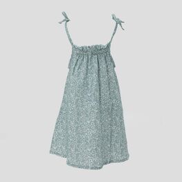 07865063-41 Платье-сарафан из муслина для девочки мятный для девочки мятный фото №2
