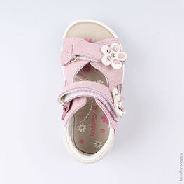 122102-24 Босоножки для девочки розовый фото №4