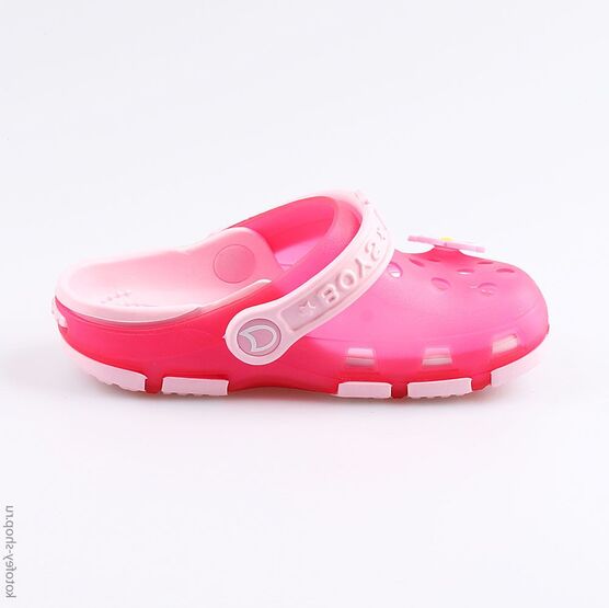 325087-02 Сабо пляжные для девочки фук-роз фото №2