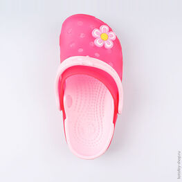 325087-02 Сабо пляжные для девочки фук-роз фото №4