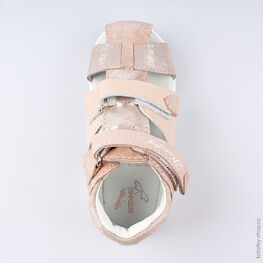 322057-26 Босоножки для девочки роз-срб фото №4