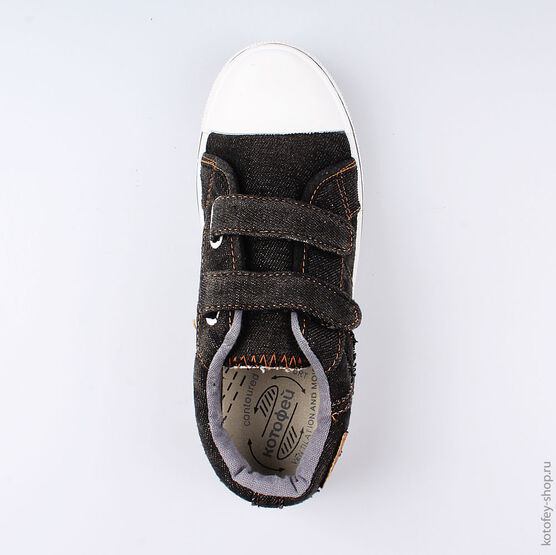 731029-12 Кеды для мальчики черный фото №4