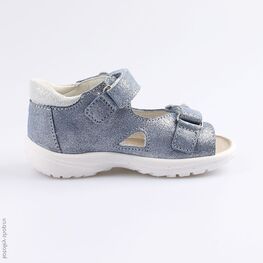 322049-23 Босоножки для девочки голубой фото №2