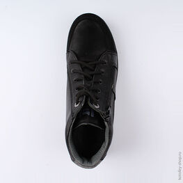 752132-22 Ботинки для мальчики черный фото №4