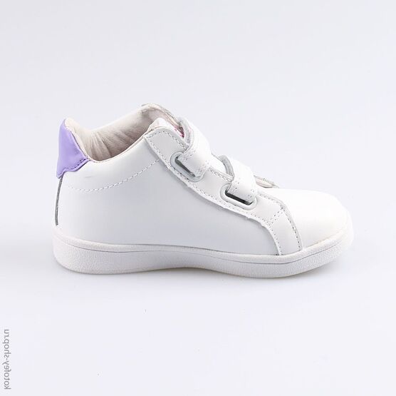 354026-21 Ботинки для девочки белый фото №2