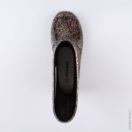 566171-11 Резиновые сапоги с LED-подсветкой для девочки разноцветный фото №4