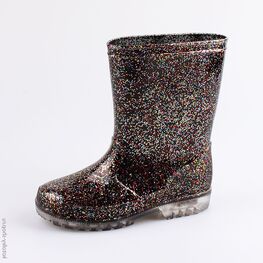 566171-11 Резиновые сапоги с LED-подсветкой для девочки разноцветный