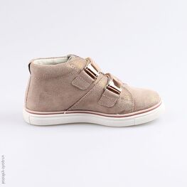 352214-21 Ботинки для девочки бронзовый фото №2