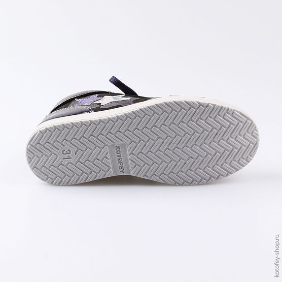 452112-22 Ботинки для девочки фиолетовый фото №3