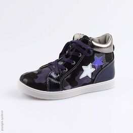 452112-22 Ботинки для девочки фиолетовый