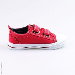 531078-12 Кеды для мальчики красный фото №2