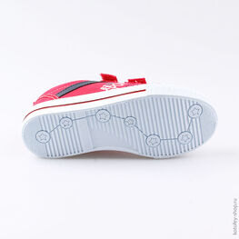 531078-12 Кеды для мальчики красный фото №3