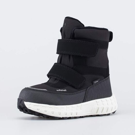 654730-41 Мембранные зимние сапожки с Softshell для мальчики черный