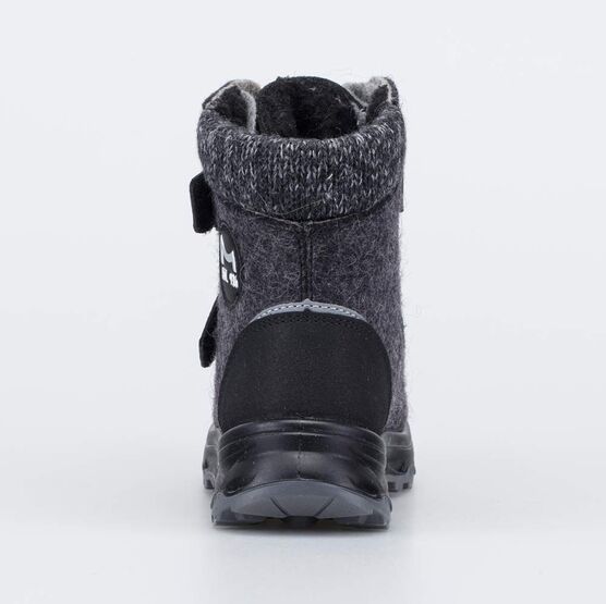 657012-42 Черные валенки для мальчика 1936 для мальчики серый + черный фото №5