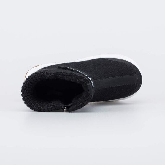 657013-42 Черные валенки для девочки Снег для девочки черный фото №4
