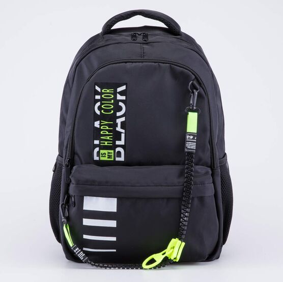 02704391-40 Рюкзак школьный черный (15+) для мальчики черный