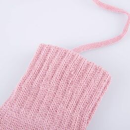 07821221-40 Теплые перчатки из шерсти мериноса розовый для девочки розовый фото №2