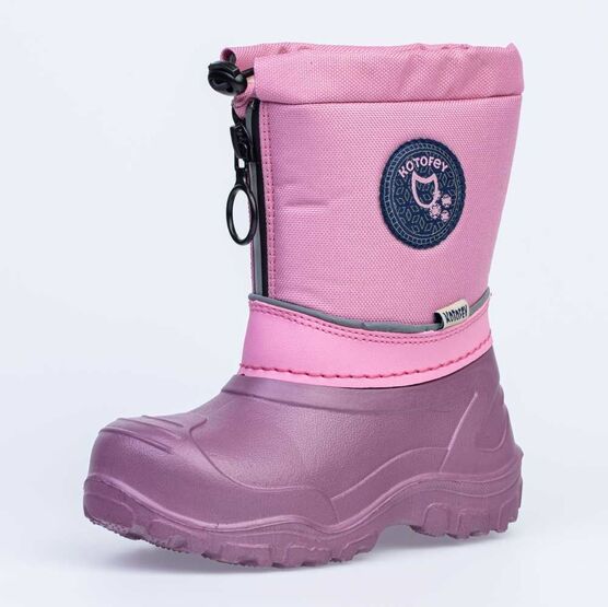 364053-41 Сноубутсы для девочки розовый
