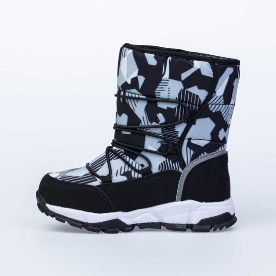 564094-42 Сапожки для мальчики чер-бел фото №2