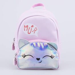 02810313-40 Рюкзак детский с 3D принтом для девочки розовый