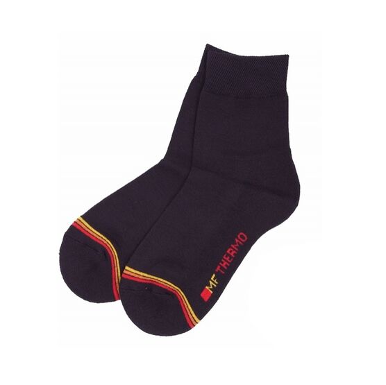 07042280-00 Детские термоноски с махрой MF черный для универсальные черный фото №2