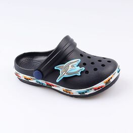 03014007-40 Украшение для обуви Акула для мальчики серый