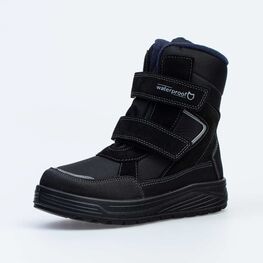 654816-41 Мембранные ботинки для мальчика для мальчики черный