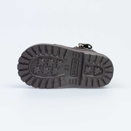 152301-31 Ботинки для мальчики серый фото №3