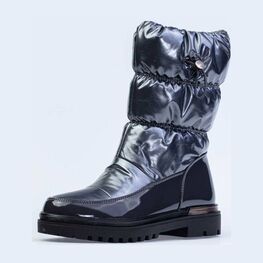 664113-43 Сапожки для девочки серый