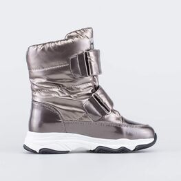 654057-42 Сапожки-дутики для девочки для девочки бронзовый фото №2