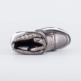 654057-42 Сапожки-дутики для девочки для девочки бронзовый фото №4