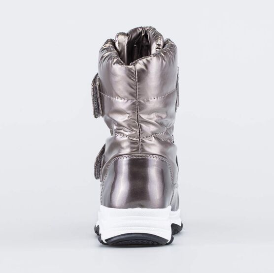 654057-42 Сапожки-дутики для девочки для девочки бронзовый фото №5