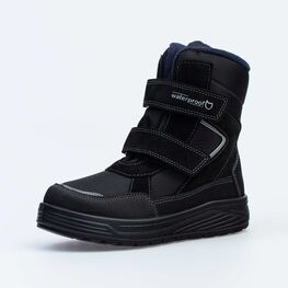 654816-43 Мембранные ботинки для мальчика для мальчики черный