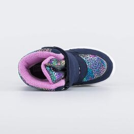 654845-41 Мембранные ботинки для девочки для девочки синий фото №4