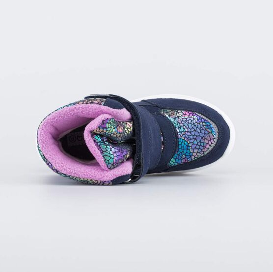 654845-41 Мембранные ботинки для девочки для девочки синий фото №4