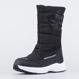 664987-41 Мембранные сапожки для девочки для девочки черный