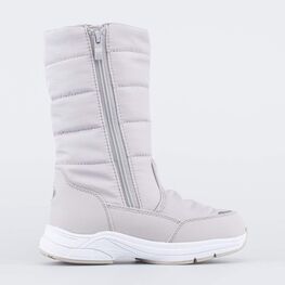 664987-42 Мембранные сапожки для девочки для девочки серый фото №2