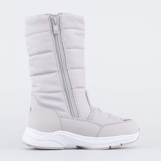 664987-42 Мембранные сапожки для девочки для девочки серый фото №2