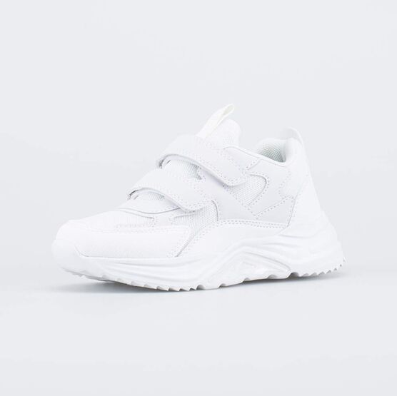 644378-74 Детские кроссовки на липучках для девочки белый