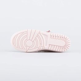 152347-21 Кожаные ботинки на липучках для девочки розовый фото №3