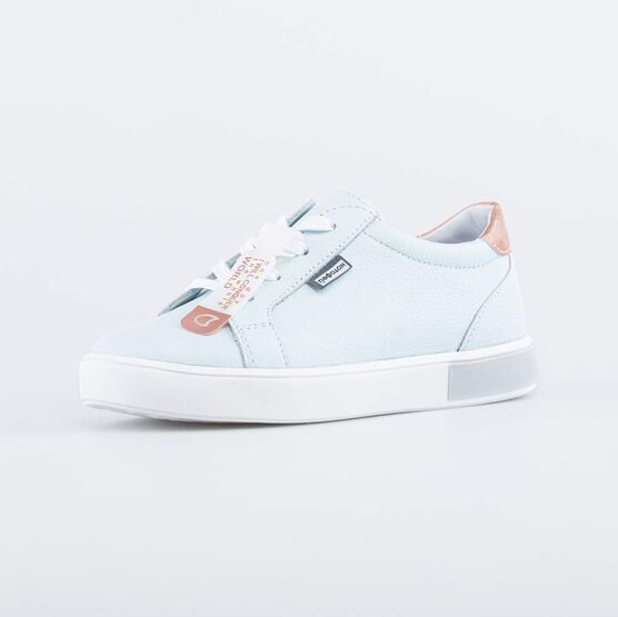 532256-24 Полуботинки из натуральной кожи для девочки мятный