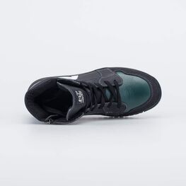 552328-41 Зимние ботинки для мальчика для мальчики чер-зел фото №4