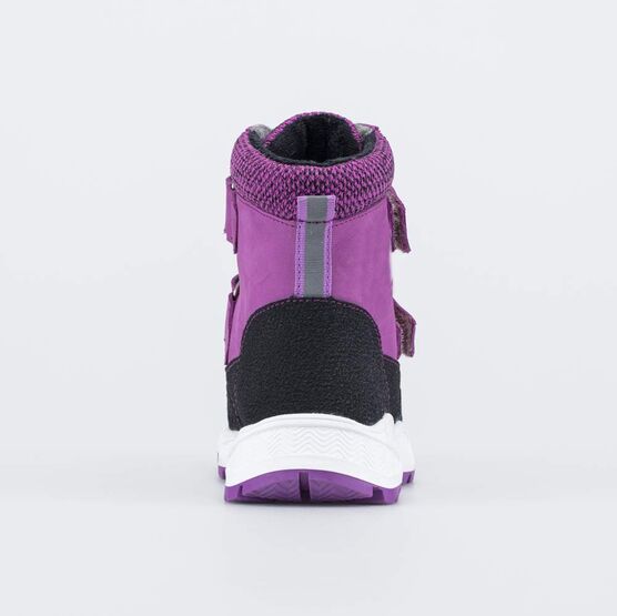 552334-41 Зимние ботинки на липучках для девочки фиолетовый фото №5