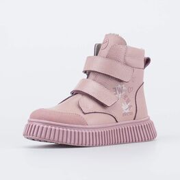 552335-41 Зимние ботинки для девочки для девочки розовый