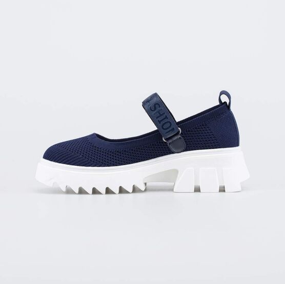 731175-72 Текстильные туфли для девочки-подростка для девочки синий фото №2